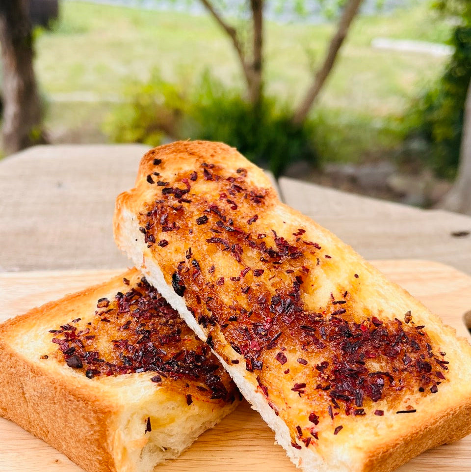 トーストとローゼルシュガー